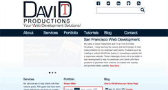 Desktop Screenshot of davidtproductions.com